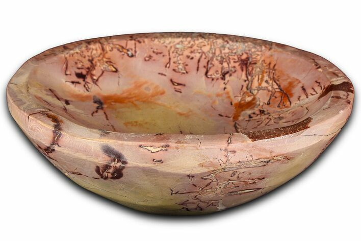 Polished Saharan Desert Jasper Dish - Morocco #349403